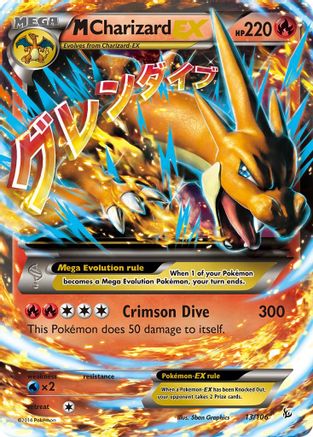 XY Flashfire 013/106 M Charizard EX (Y) - Holofoil - Ultra Rare