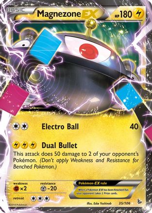 XY Flashfire 035/106 Magnezone EX - Holofoil - Ultra Rare
