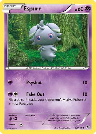 XY Flashfire 042/106 Espurr - Common