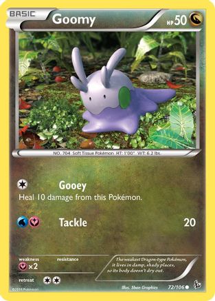 XY Flashfire 072/106 Goomy - Reverse Holofoil - Common
