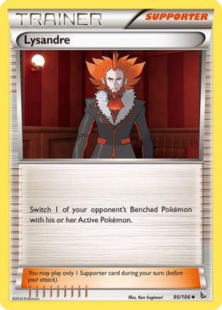 XY Flashfire 090/106 Lysandre - Uncommon