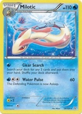 Deck Exclusives 028/124 Milotic - Rare