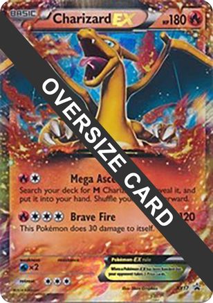 Jumbo Cards Charizard EX - XY17 (XY Black Star Promos) - Holofoil - Promo