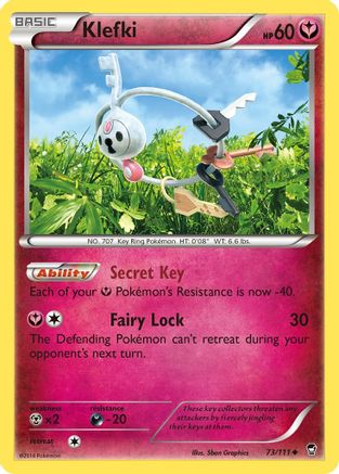 XY Furious Fists 073 Klefki - Uncommon