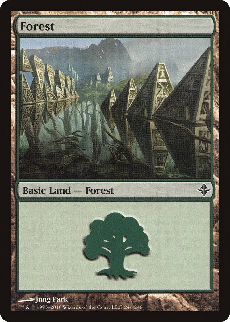 Rise of the Eldrazi - (ROE-246) - Forest (246)