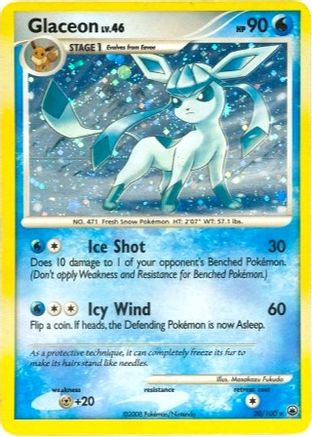 Deck Exclusives 020/100 Glaceon - Holofoil - Holo Rare