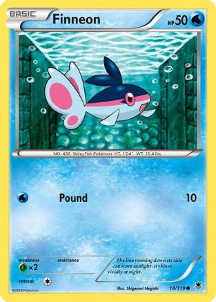 XY Phantom Forces 018/119 Finneon - Common