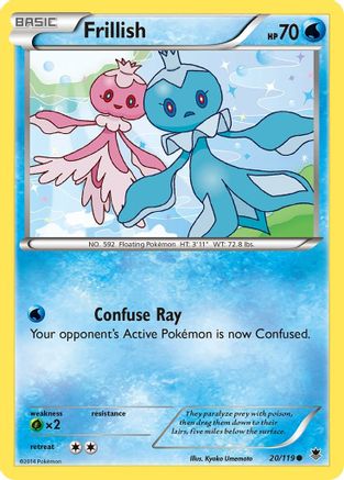 XY Phantom Forces 020/119 Frillish - Common