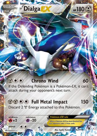 XY Phantom Forces 062/119 Dialga EX - Holofoil - Ultra Rare