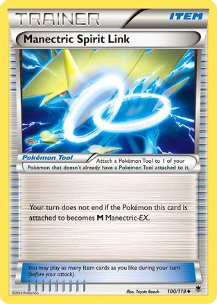 XY Phantom Forces 100 Manectric Spirit Link - Uncommon