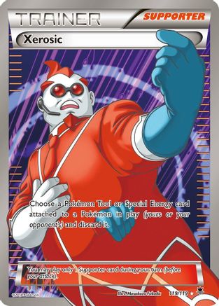 XY Phantom Forces 119/119 Xerosic (119 Full Art) - Holofoil - Ultra Rare