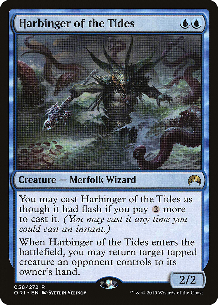 Magic Origins - (ORI-058) - Harbinger of the Tides
