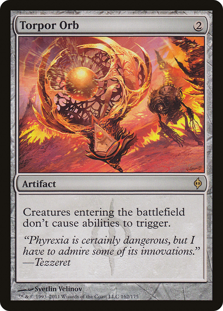 New Phyrexia - (NPH-162) - Torpor Orb Foil