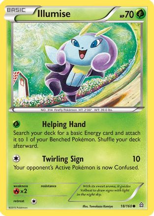 XY Primal Clash 018/160 Illumise - Common