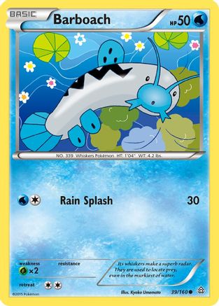 XY Primal Clash 039 Barboach - Common