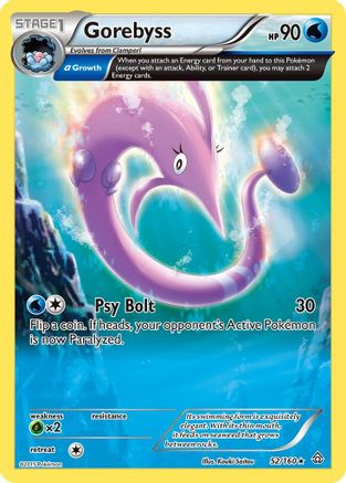 XY Primal Clash 052/160 Gorebyss (Alpha) - Rare