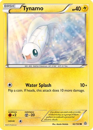XY Primal Clash 062 Tynamo - Common