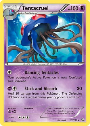 XY Primal Clash 072 Tentacruel - Rare