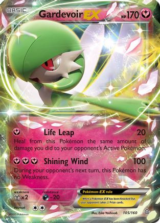 XY Primal Clash 105/160 Gardevoir EX - Holofoil - Ultra Rare