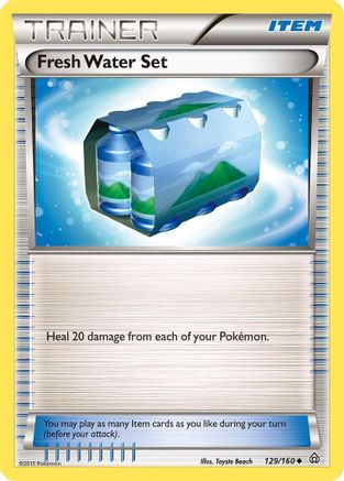 XY Primal Clash 129 Fresh Water Set - Uncommon