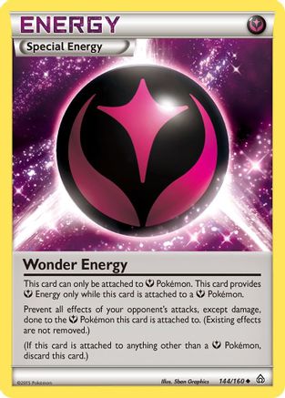 XY Primal Clash 144/160 Wonder Energy - Uncommon