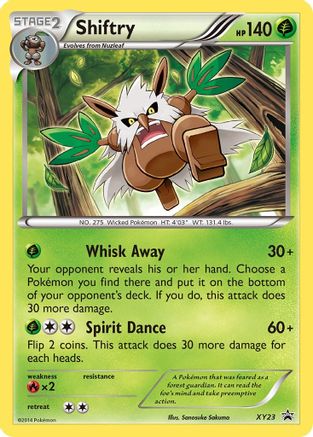 XY Promos XY23 Shiftry - Holofoil - Promo