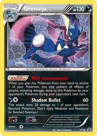 XY Promos XY24 Greninja - Holofoil - Promo