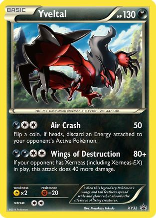 XY Promos XY32 Yveltal - Holofoil - Promo