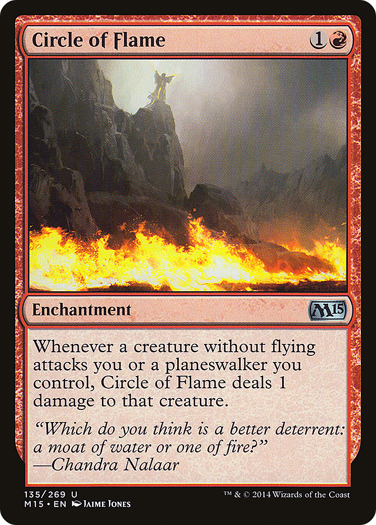 Magic 2015 - (M15-135) - Circle of Flame Foil