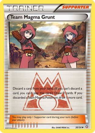 Double Crisis 030/34 Team Magma Grunt - Uncommon