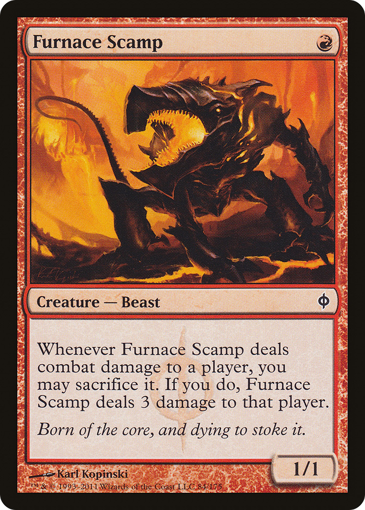 New Phyrexia - (NPH-084) - Furnace Scamp