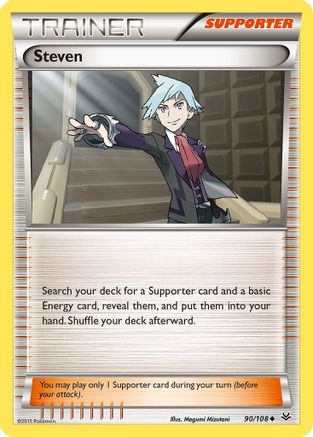 XY Roaring Skies 090/108 Steven - Uncommon