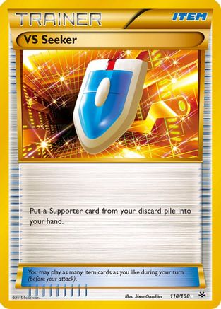 XY Roaring Skies 110/108 VS Seeker - Holofoil - Secret Rare