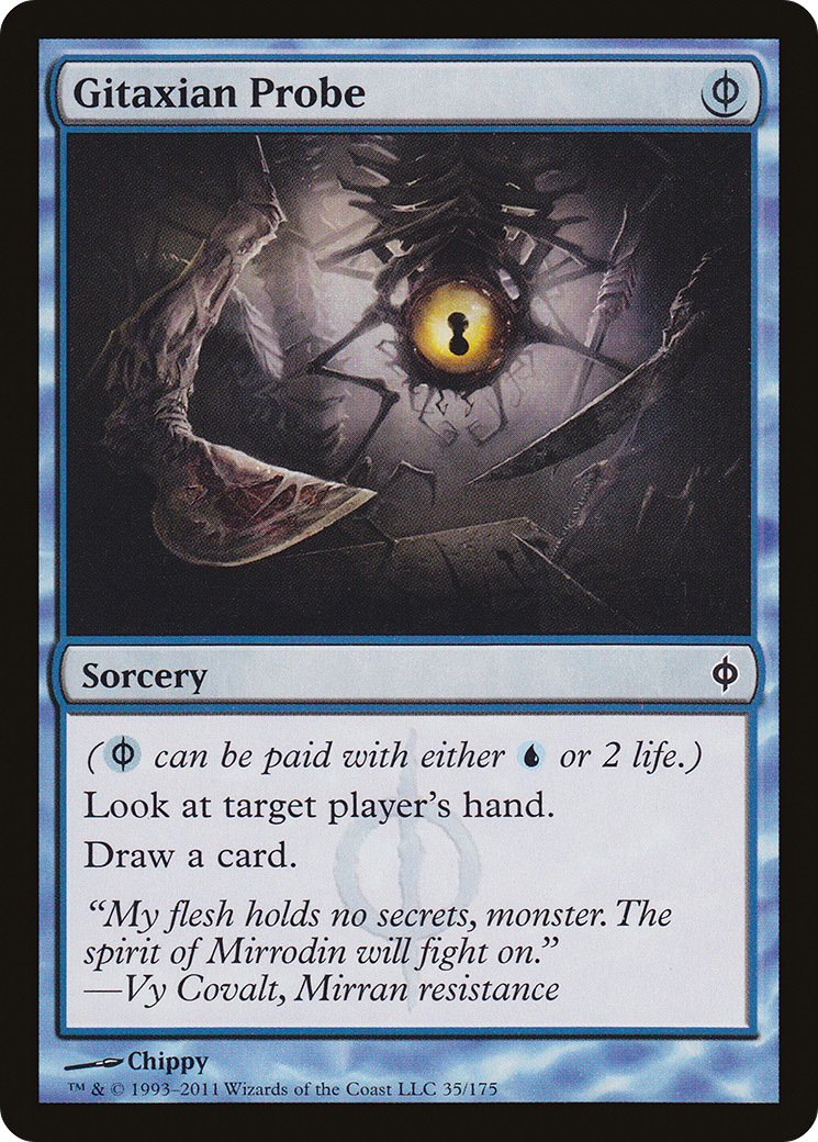 New Phyrexia - (NPH-035) - Gitaxian Probe