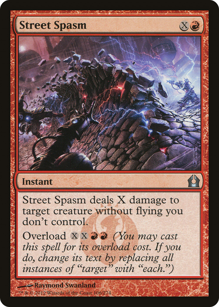 Return to Ravnica - (RTR-106) - Street Spasm