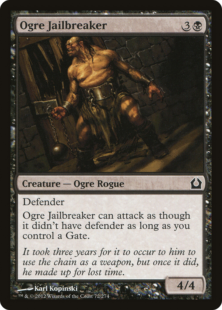 Return to Ravnica - (RTR-072) - Ogre Jailbreaker