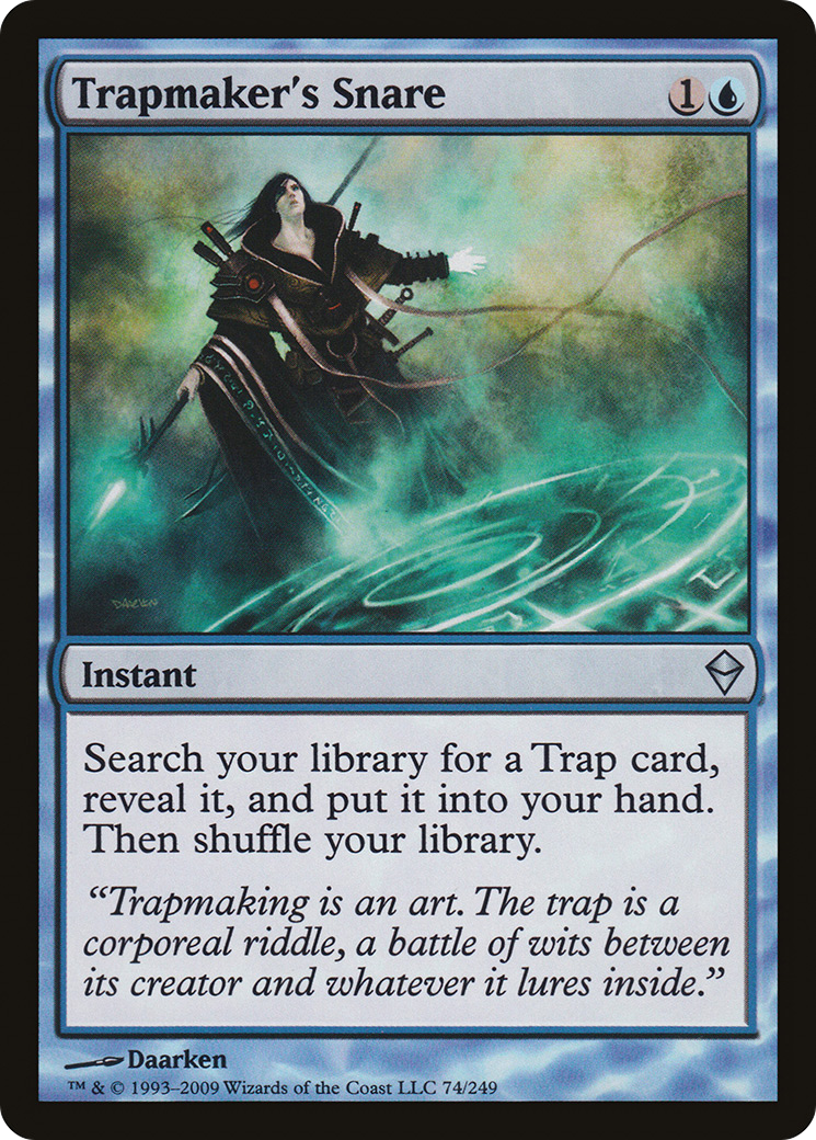 Zendikar - (ZEN-074) - Trapmaker's Snare