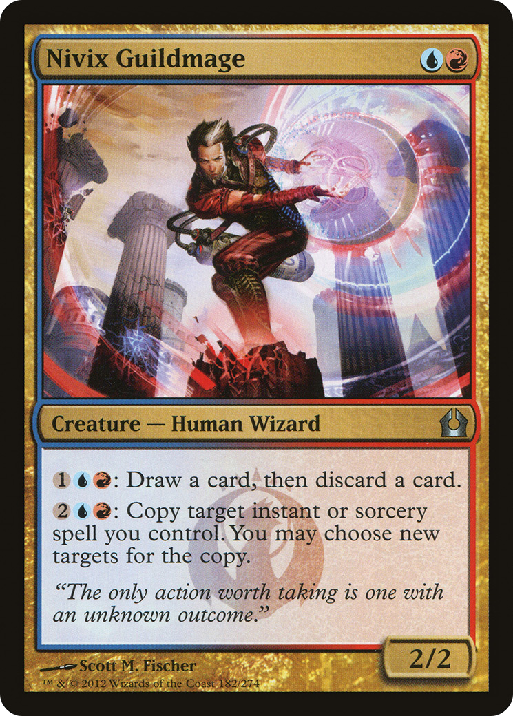 Return to Ravnica - (RTR-182) - Nivix Guildmage Foil