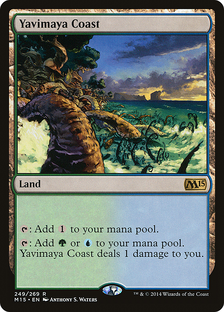 Magic 2015 - (M15-249) - Yavimaya Coast