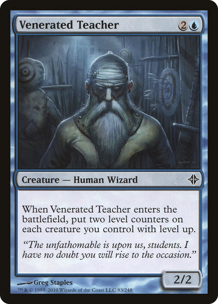 Rise of the Eldrazi - (ROE-093) - Venerated Teacher