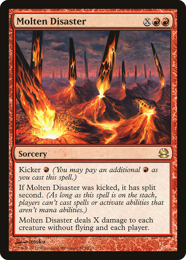 Modern Masters - (MMA-123) - Molten Disaster