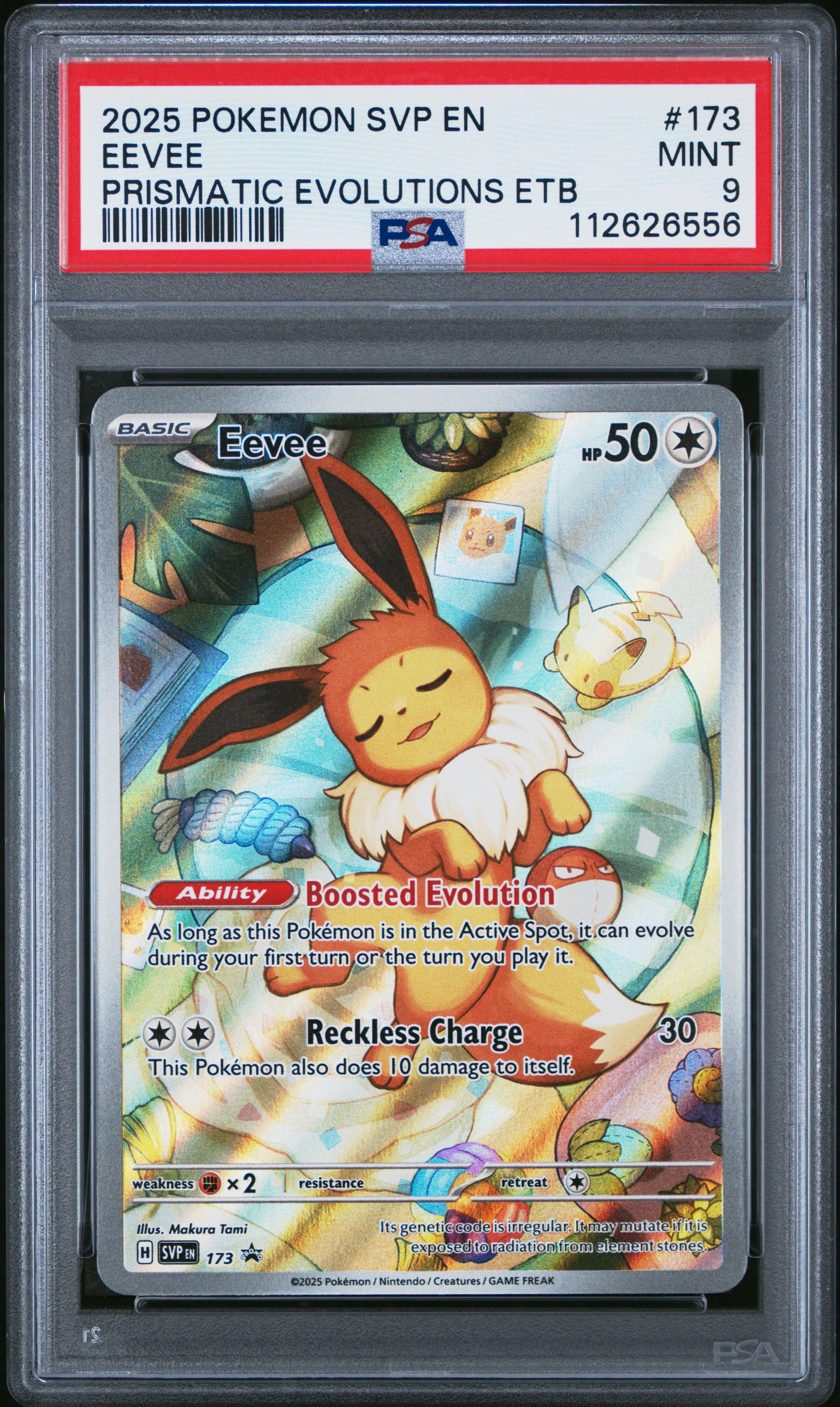 SV Scarlet & Violet Promo Cards 173 PSA9 #112626556 Eevee - Holofoil - Promo