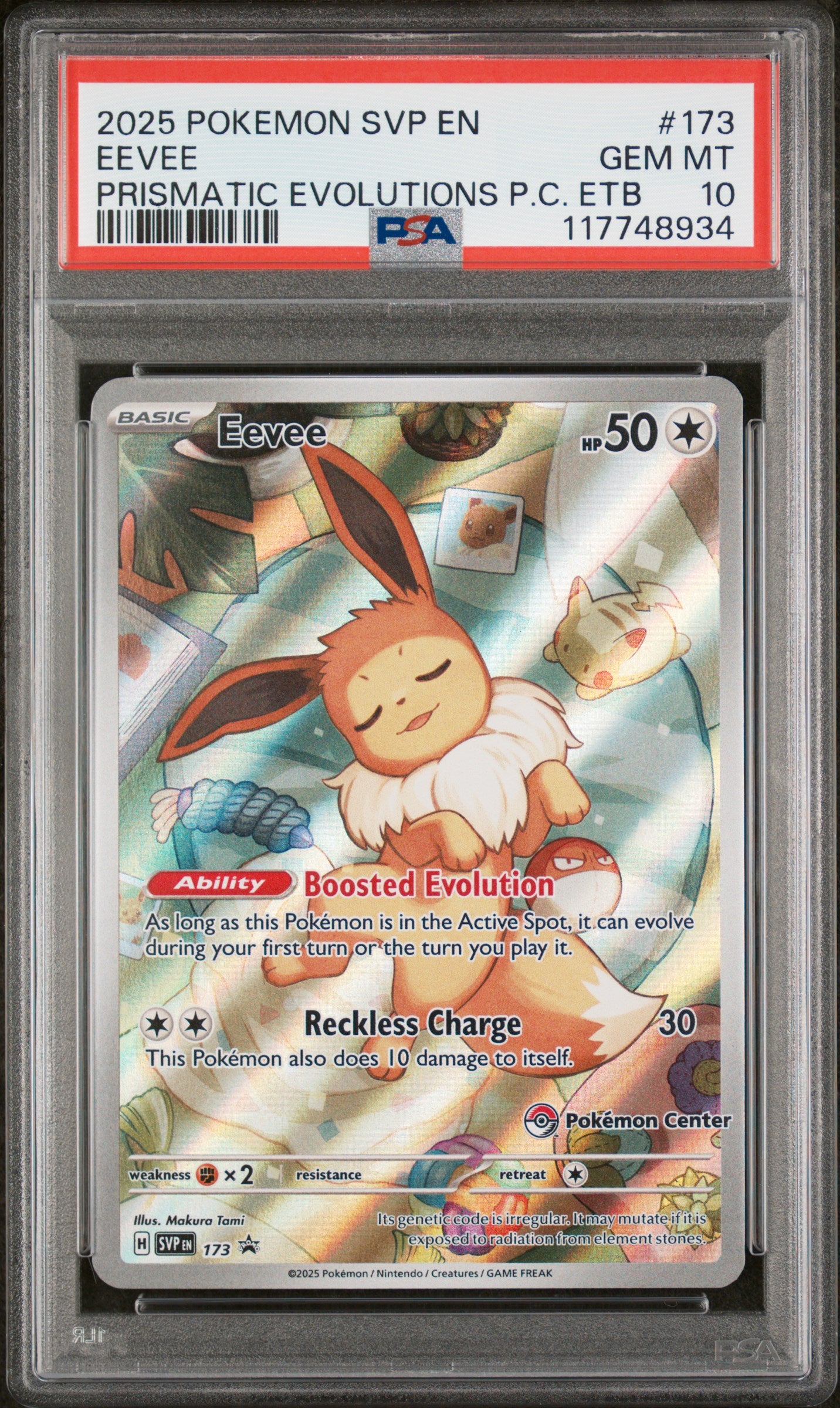 pokemon center eevee card SV Scarlet & Violet Promo Cards 173 PSA10 #117748934 CEN – BeardyCards inventive By adding separately sold Magic The Gathering Kamigawa Expansion Set:Crimson Invasion - Single Pack