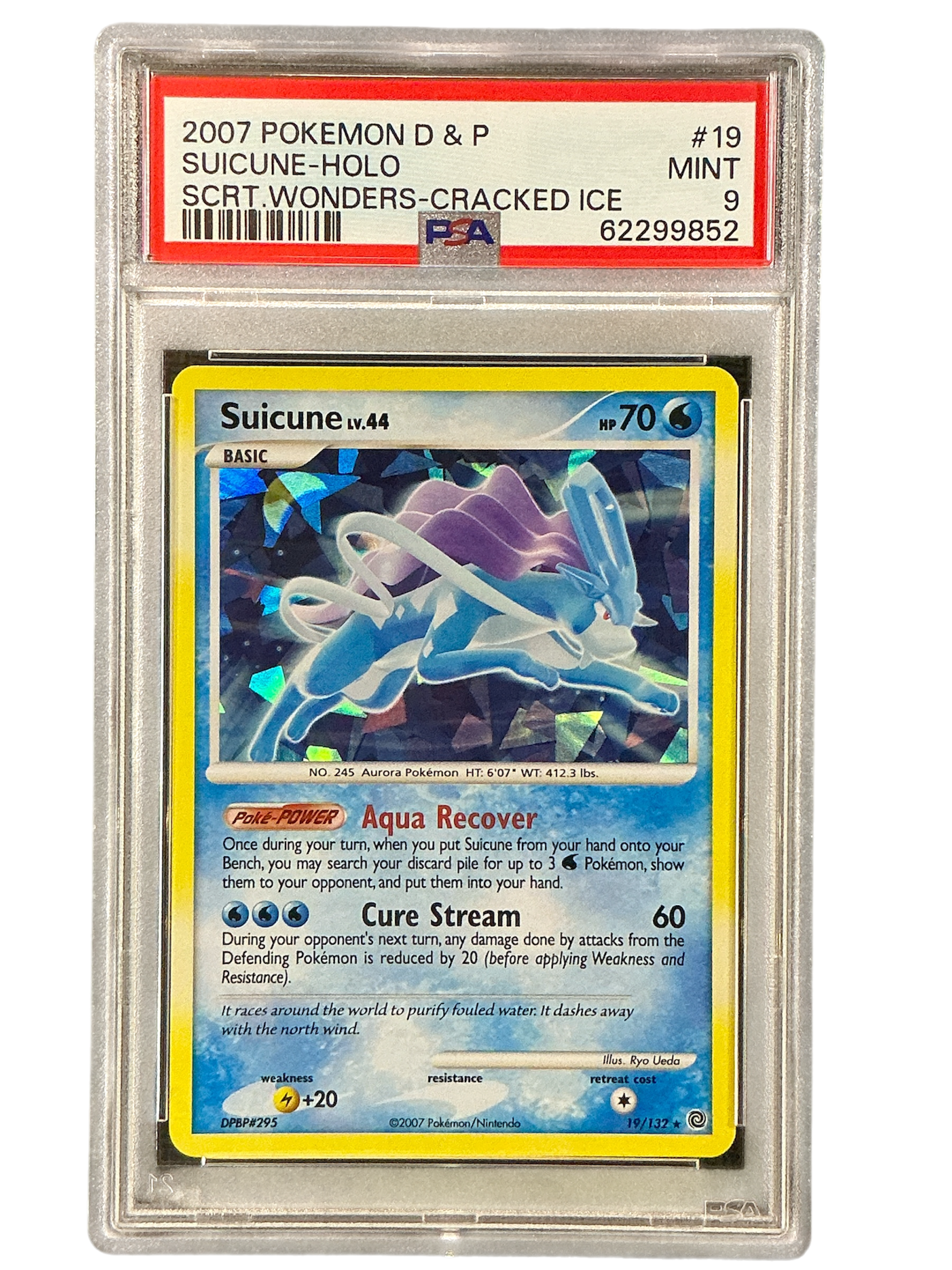 Miscellaneous Cards & Products 019/132 PSA9 #62299852 Suicune - Holofoil - Promo