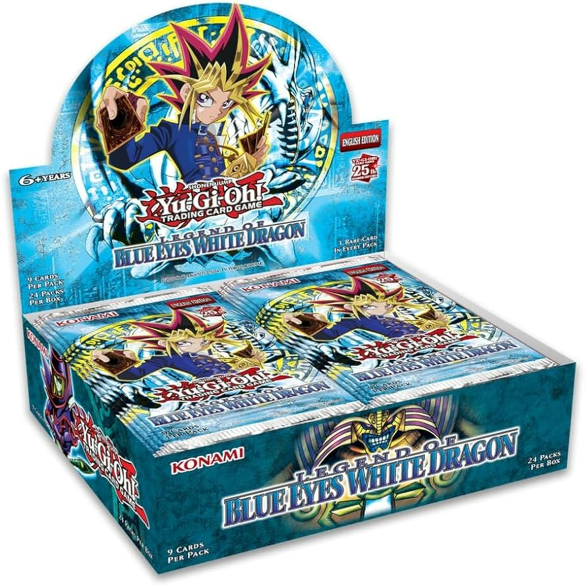 Yugioh! Legend of Blue Eyes 25th Anniversary Booster Box (24 packs)