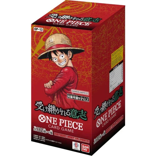 One Piece TCG - OP13 Carrying on His Will Japanese Booster Box (24