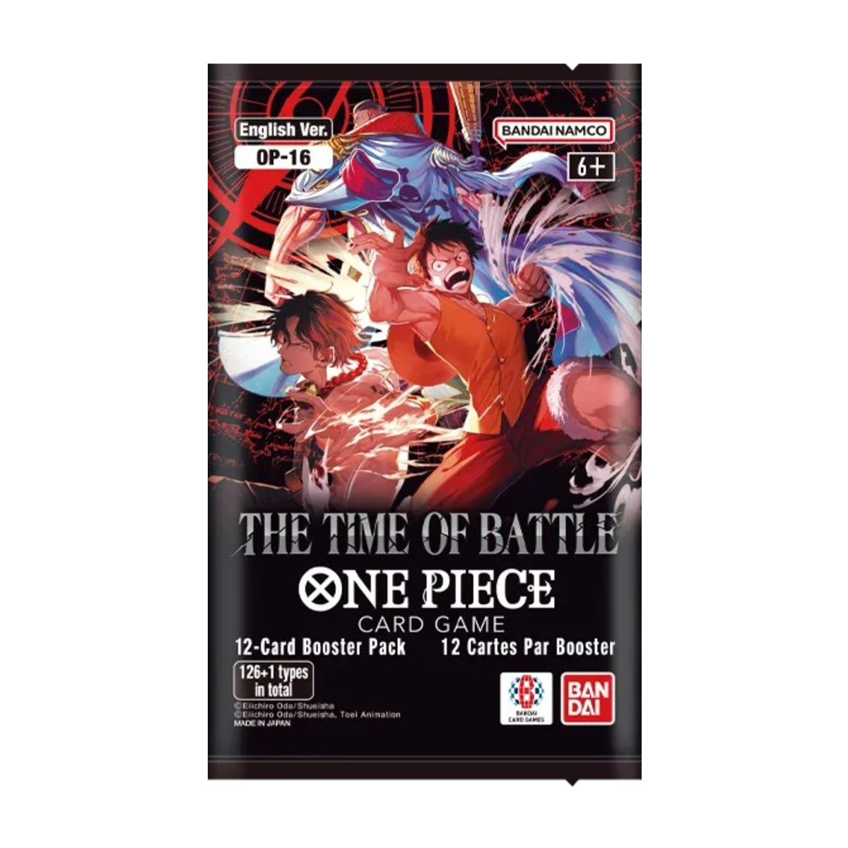 One Piece TCG - OP16 - The Time of Battle Booster Pack (12 cards)