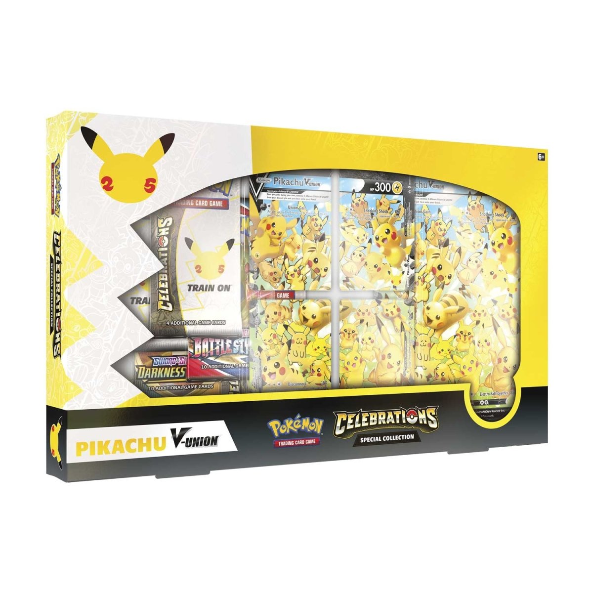 Pokemon Sword & Shield - SWSH07.5 - Celebrations Pikachu V-Union Speci BeardyCards Pokemon Sword & Shield - SWSH07.5 - Celebrations Pikachu V-Union Speci BeardyCards