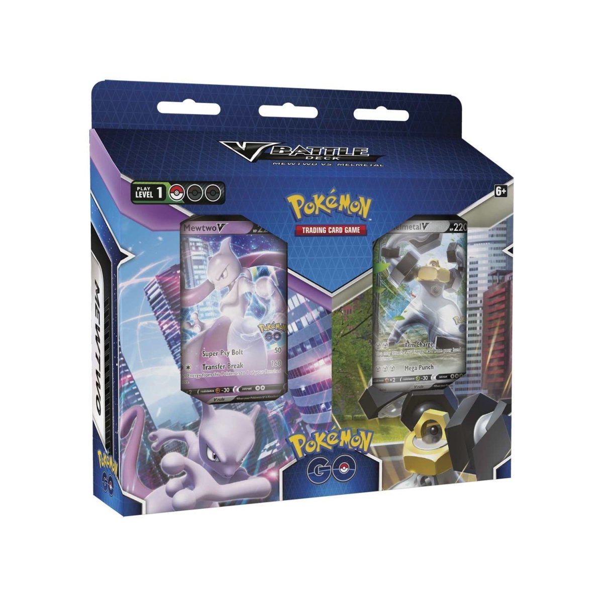 Pokemon GO V Battle Deck Melmetal VS Mewtwo Bundle