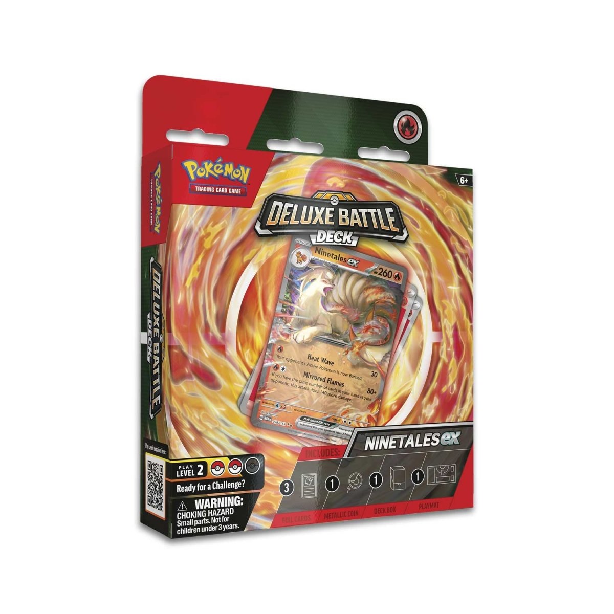 Pokemon Ninetales ex Deluxe Battle Deck